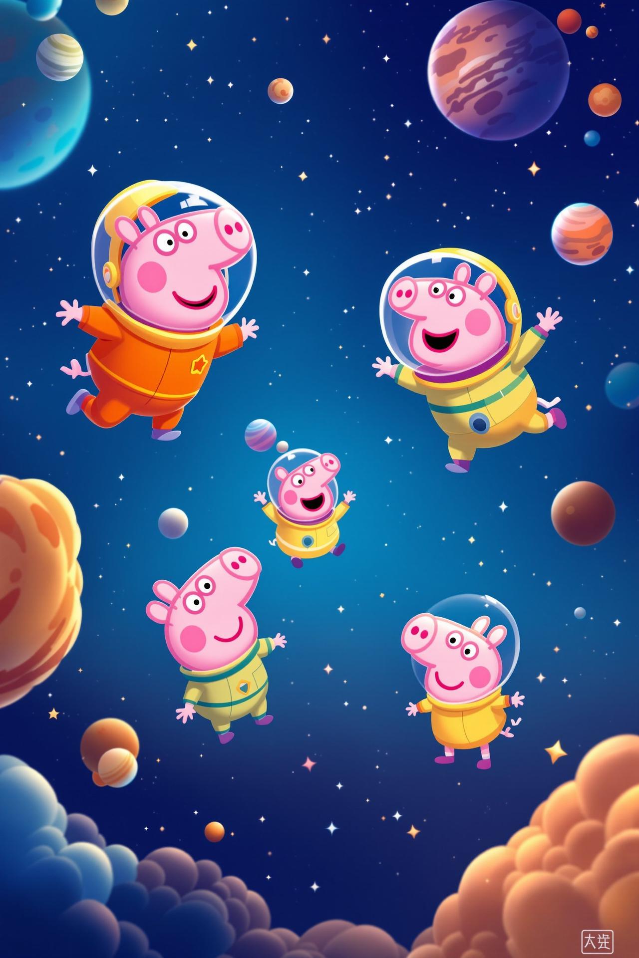 小猪佩奇之宇宙探险 - 牛影视动画乐园